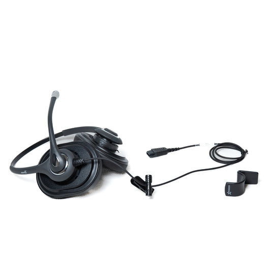 Starkey S620-NC-PL Triple XL Ear Cushion Headset with Passive Noise Canceling Mic (Cord sold separately.)