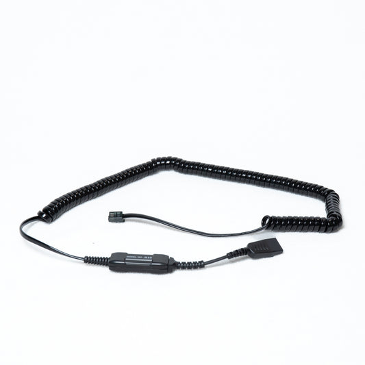 Starkey S135-HIS Amp Cord with Flat QD to RJ9 for Starkey Headsets